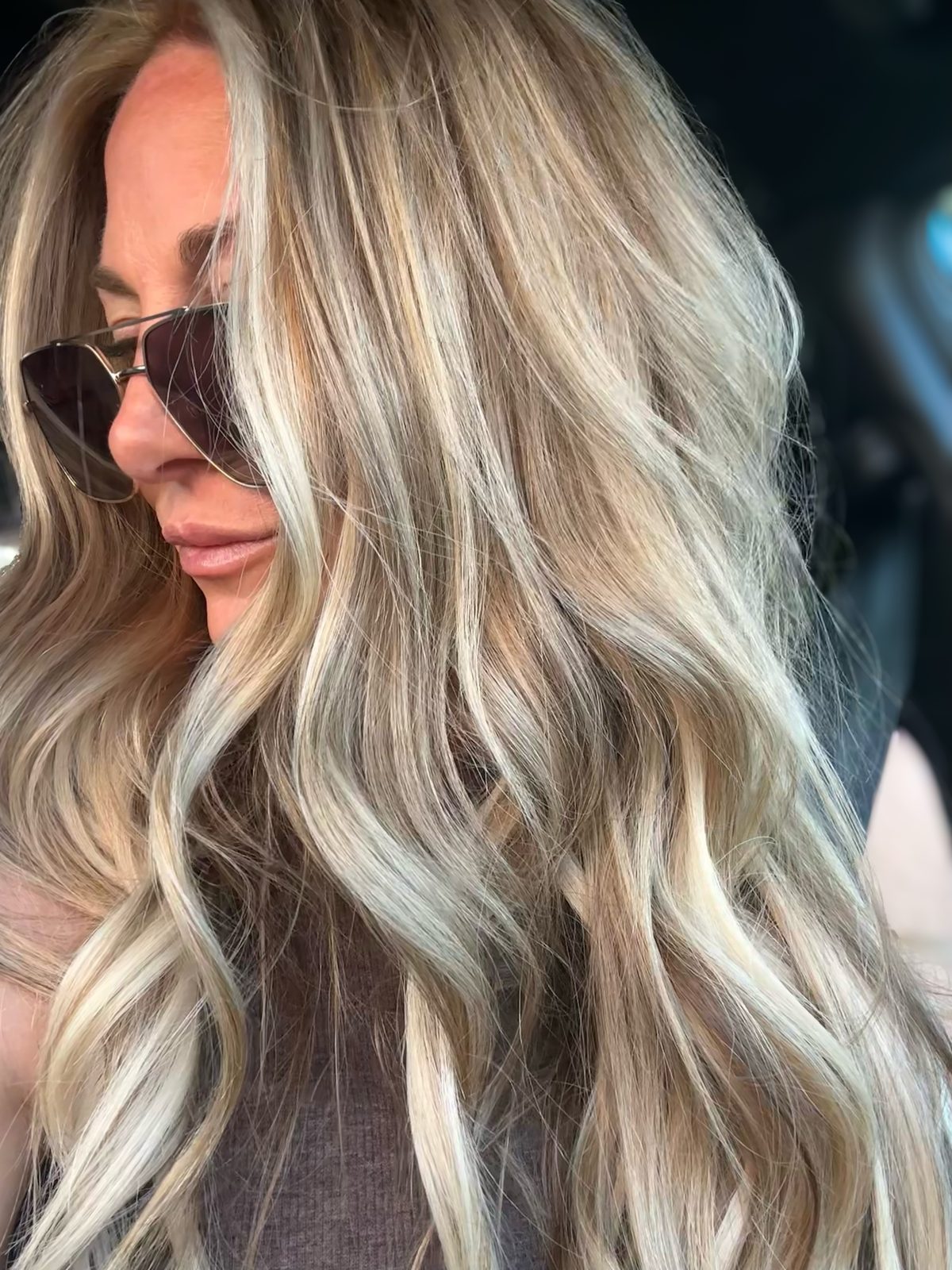 Long blonde dimensional waves after extensions